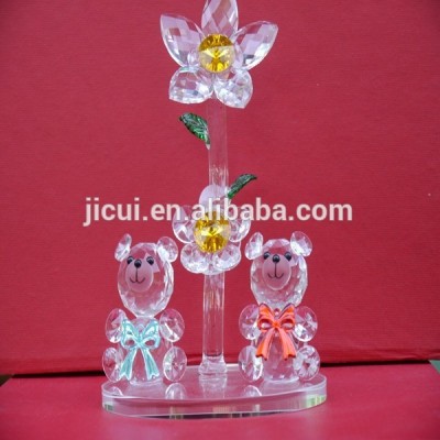 Personalized Coupled Crystal Wedding Favors Bear For Guests Takeaway Souvenirs