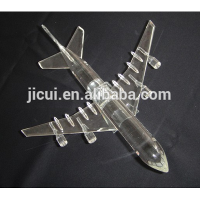 New Arrival Crystal Plane Model crystal airplane aircraft model