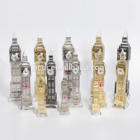 High Quanlity Crystal Big Ben model For UK Souvenir GIFT