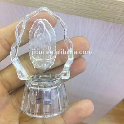 Wholesale Glitta Fashion wedding gifts for guests Christianity Jesus Christian crystal gift wedding favors JC-CC-01