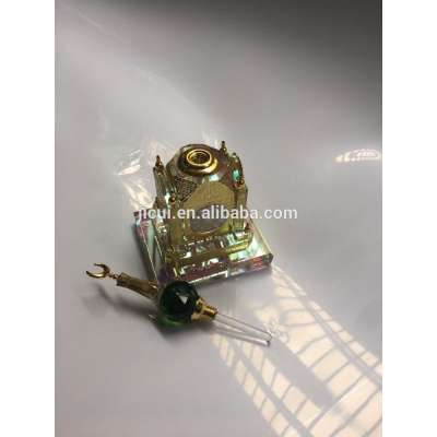 Wholesale Saudi Royal Makkah Clock Tower PERFUME Crystal Model Manufacture islamic wedding souviner gift