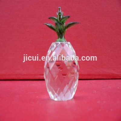 cheap K9 crystal pineapple for home decoration