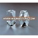 high quality crystal glass plaque/block, clear blank crystal diamond shape blocks/cubes